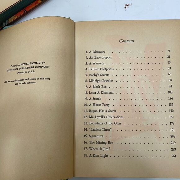 VINTAGE TRIXIE‎ BELDEN AND THE GATEHOUSE MYSTERY AND THE MYSTERY OFF GLEN ROAD - Picture 5 of 6